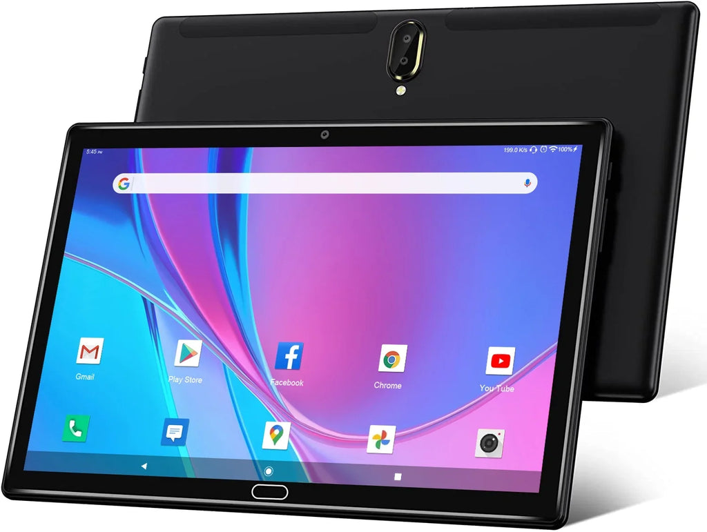 Tablet 10 Inch Android Tablet, Android 11 Tablet, 4G Phone Tablet, 2 In 1 Tablet,Tablet With Keyboard,4Gb Ram+64Gb Storage,Octa-Core Processor,Dual 13Mp Camera,Wi-Fi Tablet,Mother'S Day Gift Tablet
