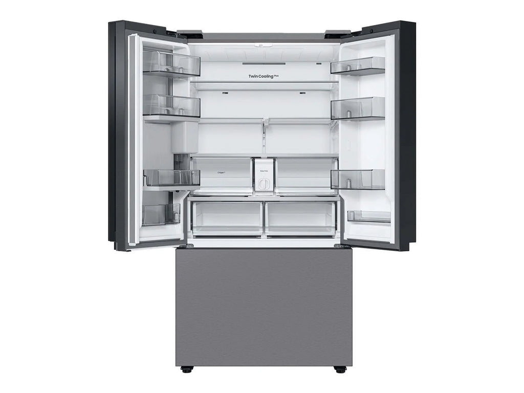 Samsung Bespoke 3-Door French Door Refrigerator (30 Cu. Ft.) With Beverage Center Rf30Bb6600Ql
