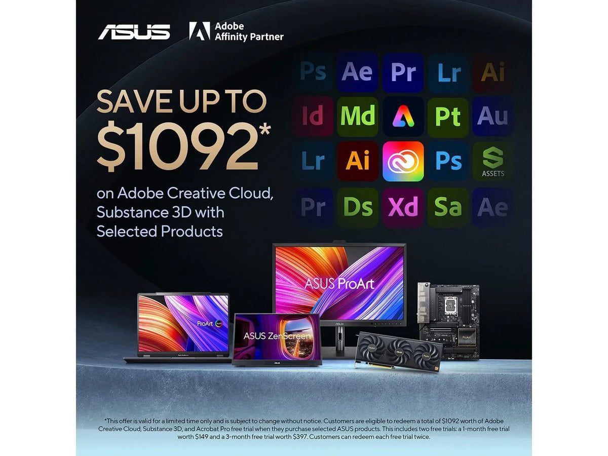 Asus Proart Display 24" (24.1" Viewable) 16:10 Hdr Professional Monitor (Pa248Crv) - Ips, (1920 X 1200), 97% Dci-P3, Delta E &Lt; 2, Calman Verified, Usb-C Pd 96W, Displayport, Daisy-Chain, Height Adjus