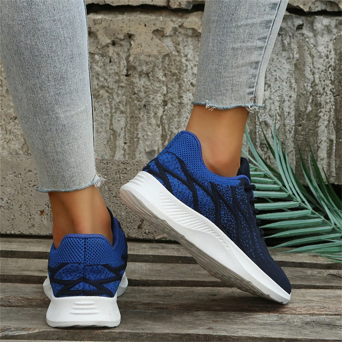 Sneakers Sneakers and Women Shoes Pattern dimension Autumn Mesh Breathable Summer 1/2 11 Women Up Comfortable Fashion Colorblock Cross AdBFJAF Lace and