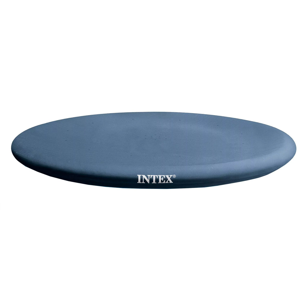 Intex 13' X 12" Easy Set Above Ground Pool Cover & Swimming Pool Maintenance Kit
