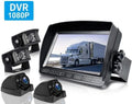 Bus ZEROXCLUB Back 7" 1080P Night RV Backup Camera Waterproof Camera Box Up Rv BY704 Wired Kit Semi Vision for Trailer Truck Monitor HD