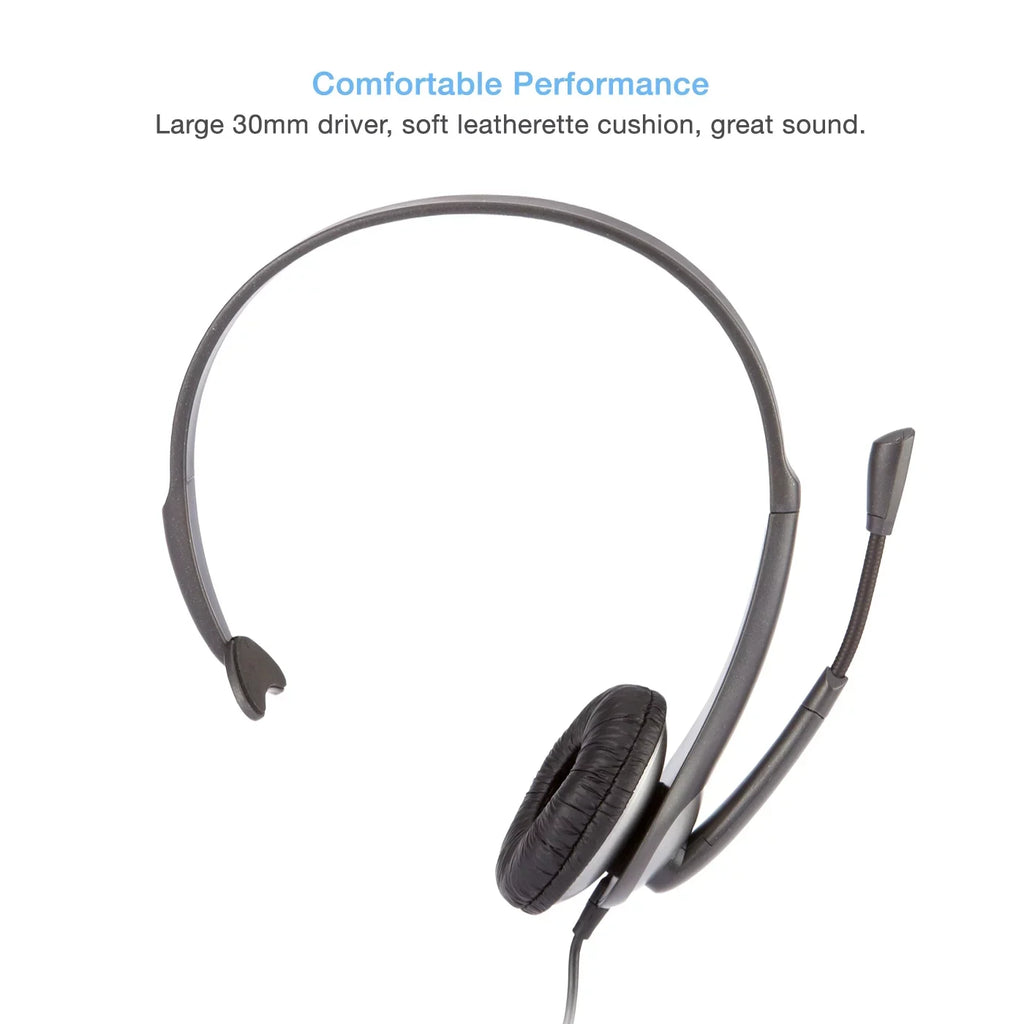 Microphone Mono Gray Cyber (AC-104) Y-Adapter Acoustics & - Headset w/