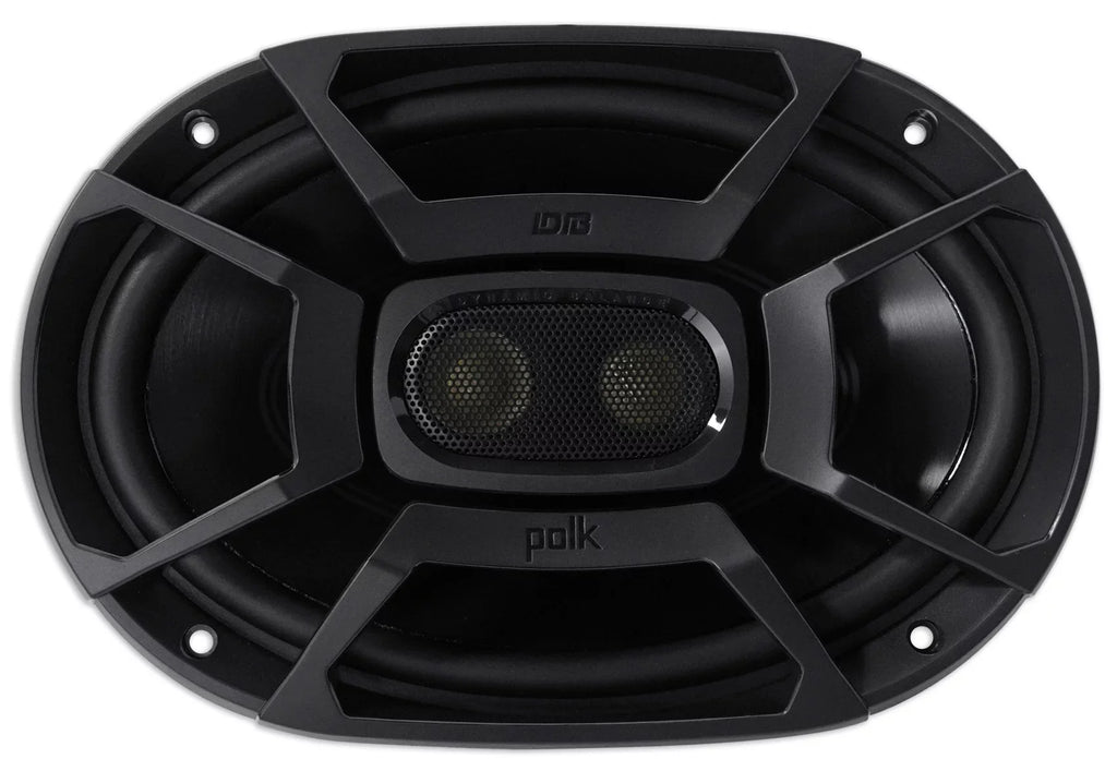 (2) Polk Audio Db692 6X9" 450 Watt Car Atv/Motorcycle/Boat Speakers + Rockmat