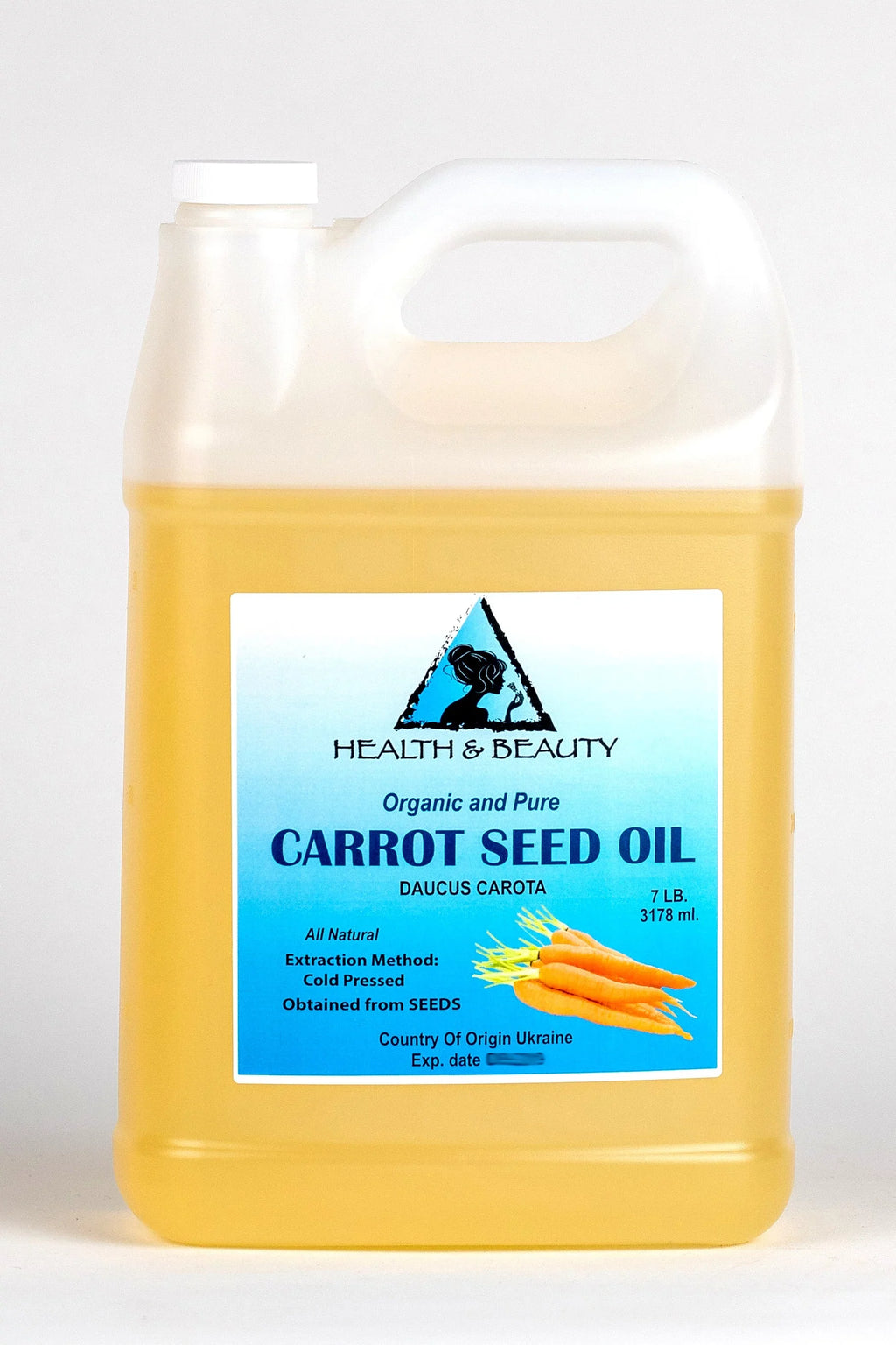 Lb 100% Oil Fresh Seed Organic 7 Carrot Pure Cold Premium Carrier Pressed
