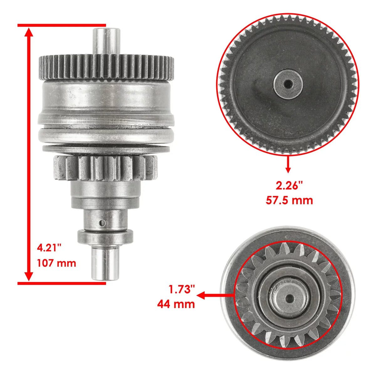 Ts 650Sx Starter Kawasaki for Sc X2 & Sx 650 Jetski Drive