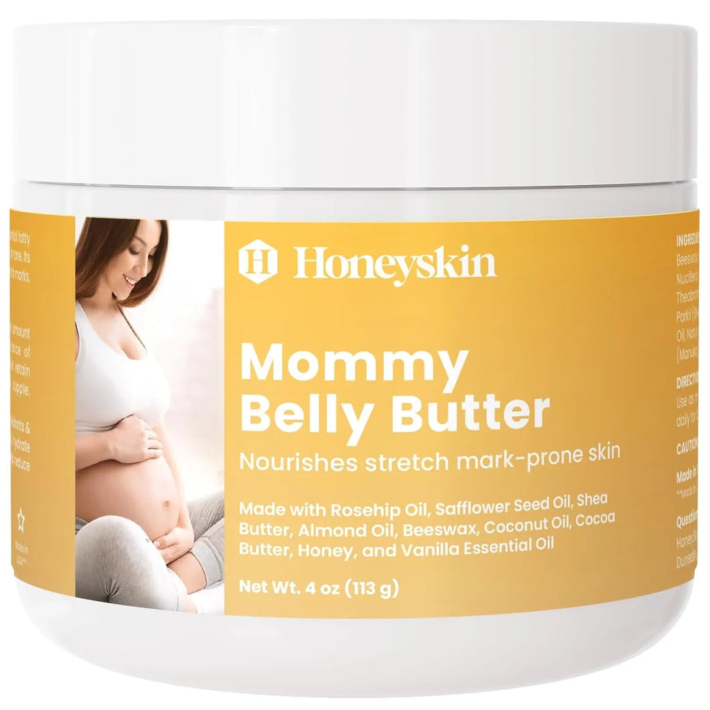 '- Stretch Tightening Belly Firming(4oz) for Honeyskin Skin and Marks Mommy Nourishing Butter