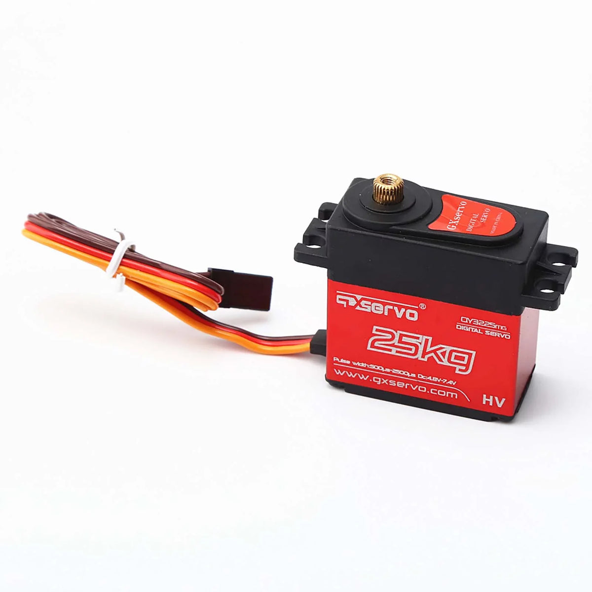 Spirastell Rc Servo,Waterproof 1/10 1/12 2Pcs Dsservo Ds3225 Metal Torque Waterproof 1/10 1/12Boat Helicopter Airplane Car Boat Helicopter Servo Metal Torque Huiop Servo 2Pcs Eryue Qy3225