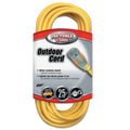 Lighted exterior 25-Foot Cable 02587 End, Coleman 12/3 Extension Cord with Vinyl