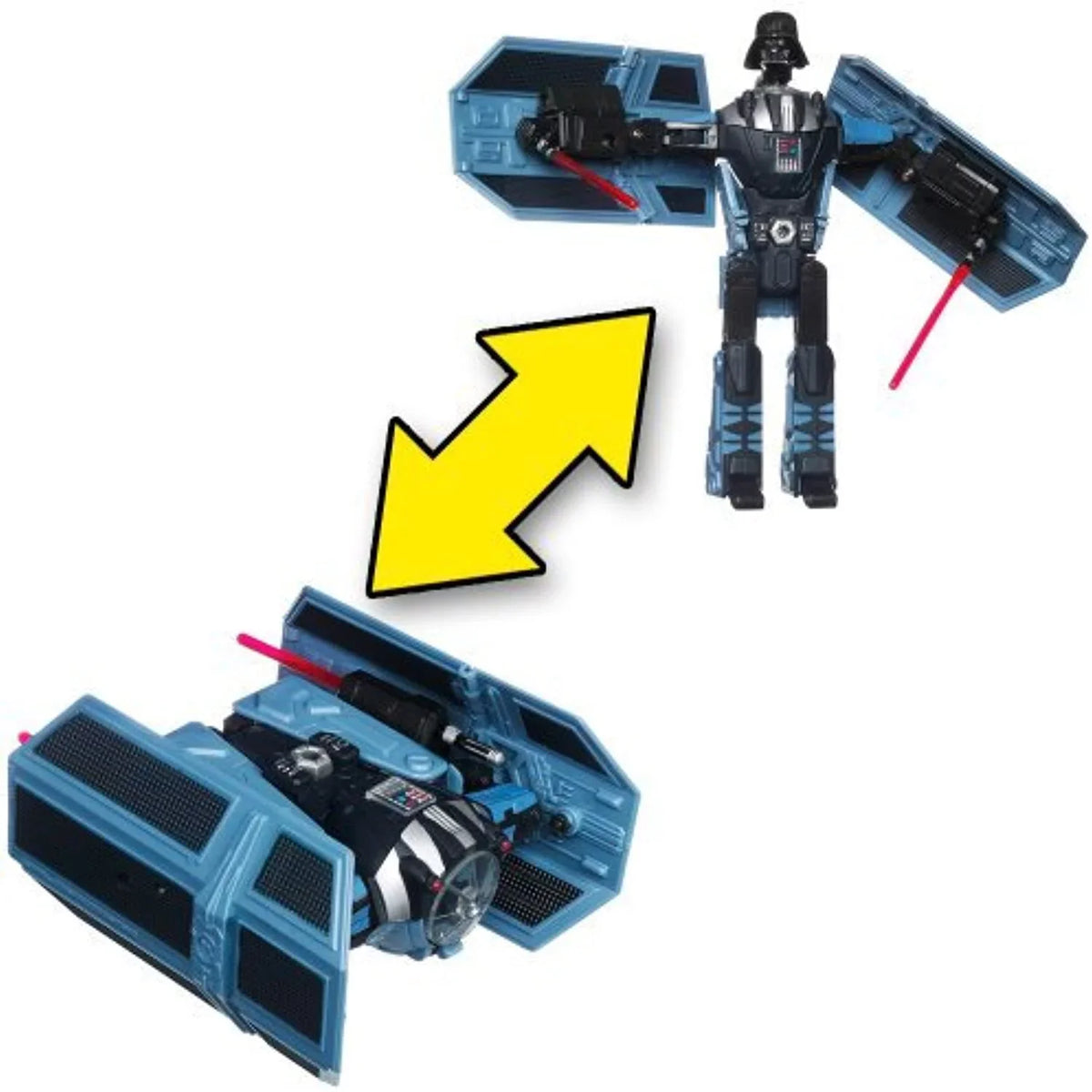 Tie Starfighter Vader Darth Advanced Transformers to Wars Star X1