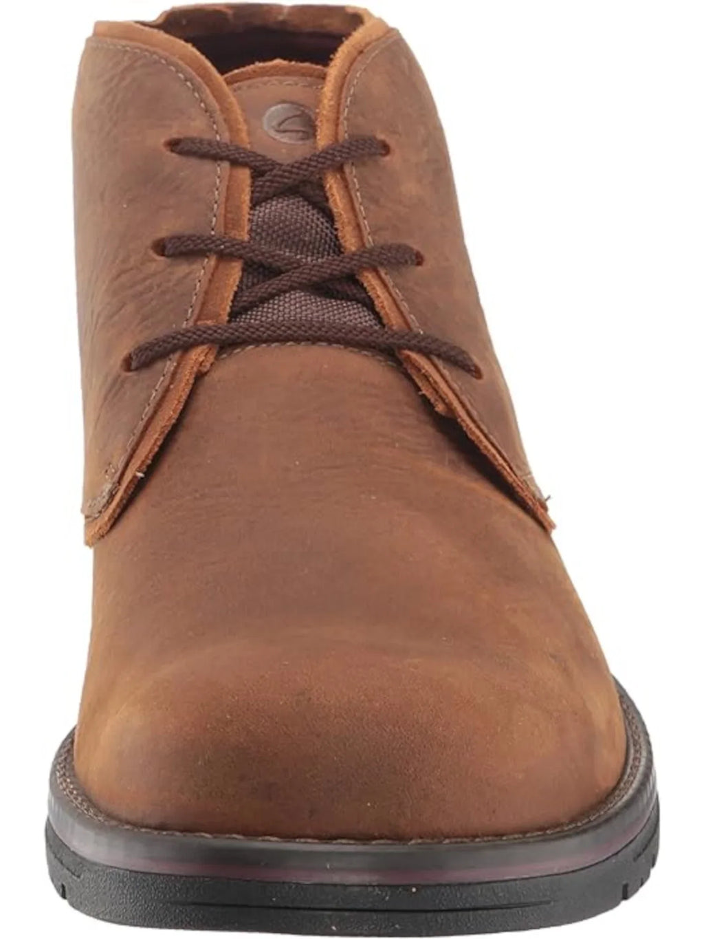 liquid Peak Resistant Brown Mens 8 Round Boots Lace-Up COLLECTION Chukka Removable CLARKS BY Insole Toe Morris Cushioned W