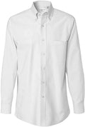 Fit Heusen Oxford Men's Neck outfit Regular 32"-33" White Sleeve Solid 14.5" Van Shirt
