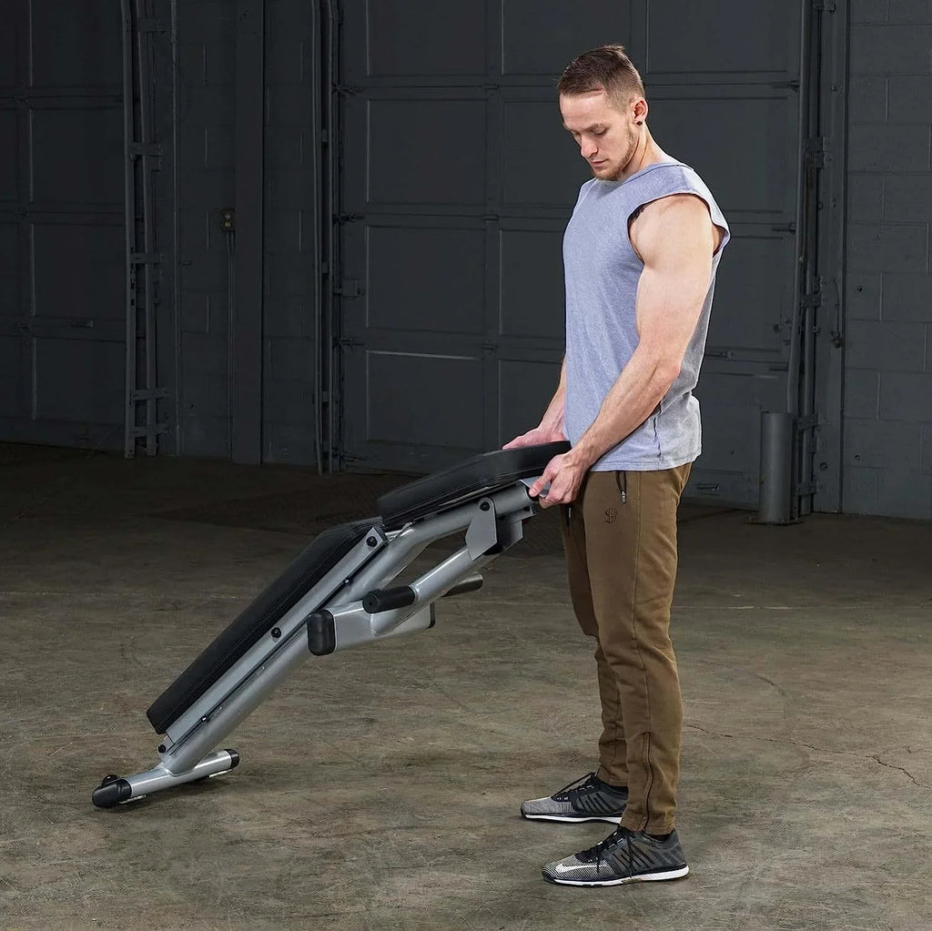Weight No With Workout, Required, Decline Flat 7-Positions, For Incline, Settings Assembly Bench Full Adjustable