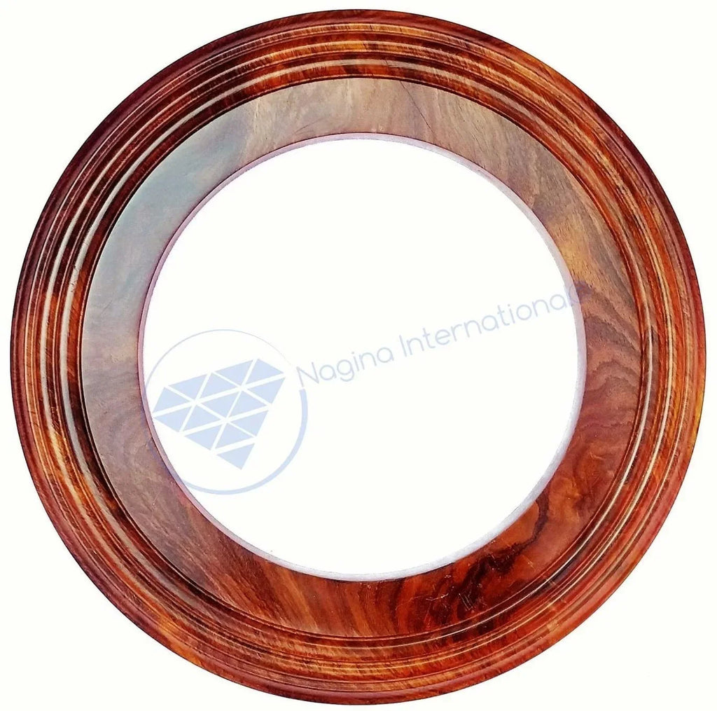 Solid | (4 Hardwood Base Polished Frame Inches) Nagina Handcrafted Wooden International