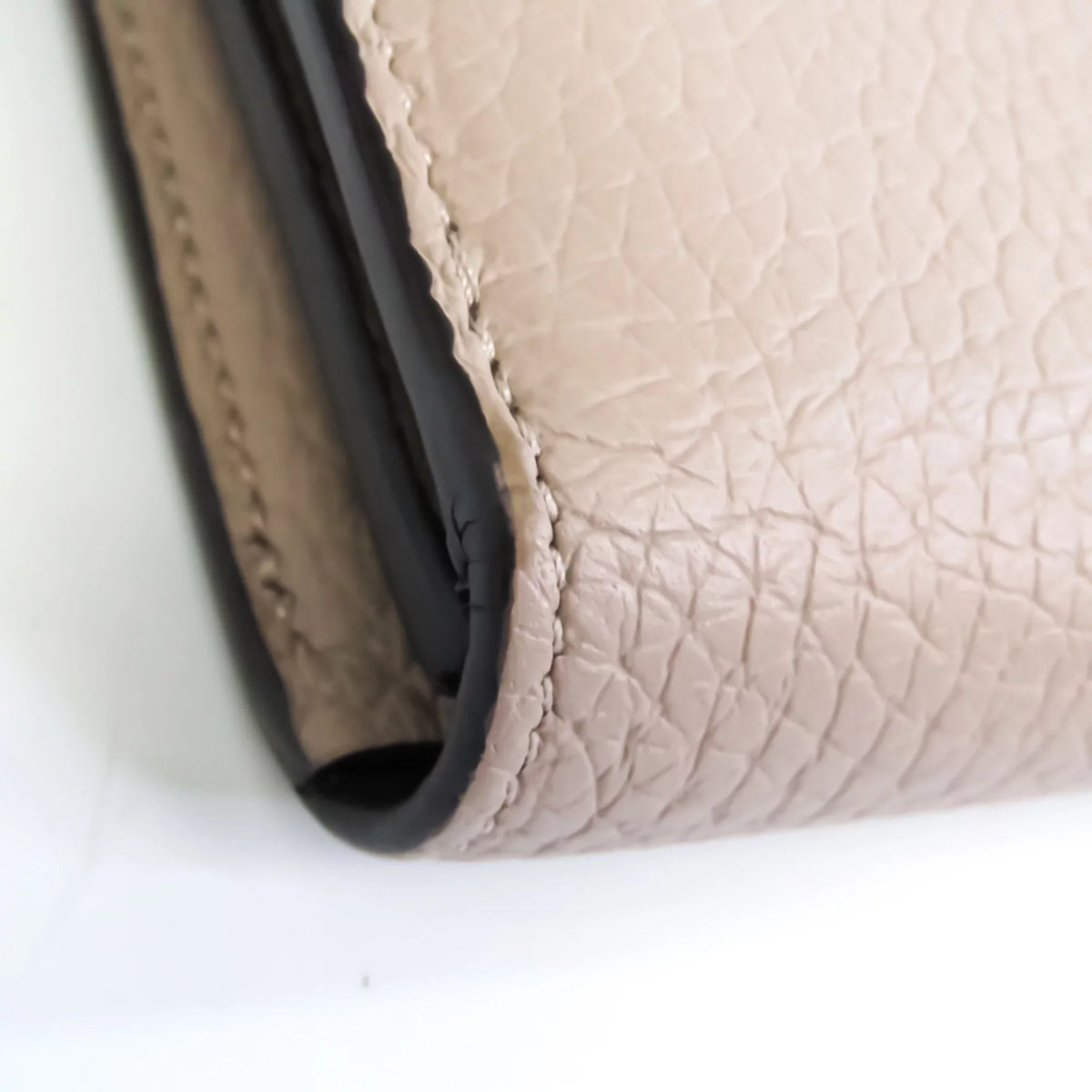Second-Hand Louis Vuitton Comete Wallet M63104 Women'S Veau Cachemire Leather Long Wallet (Bi-Fold) Galle (Good)