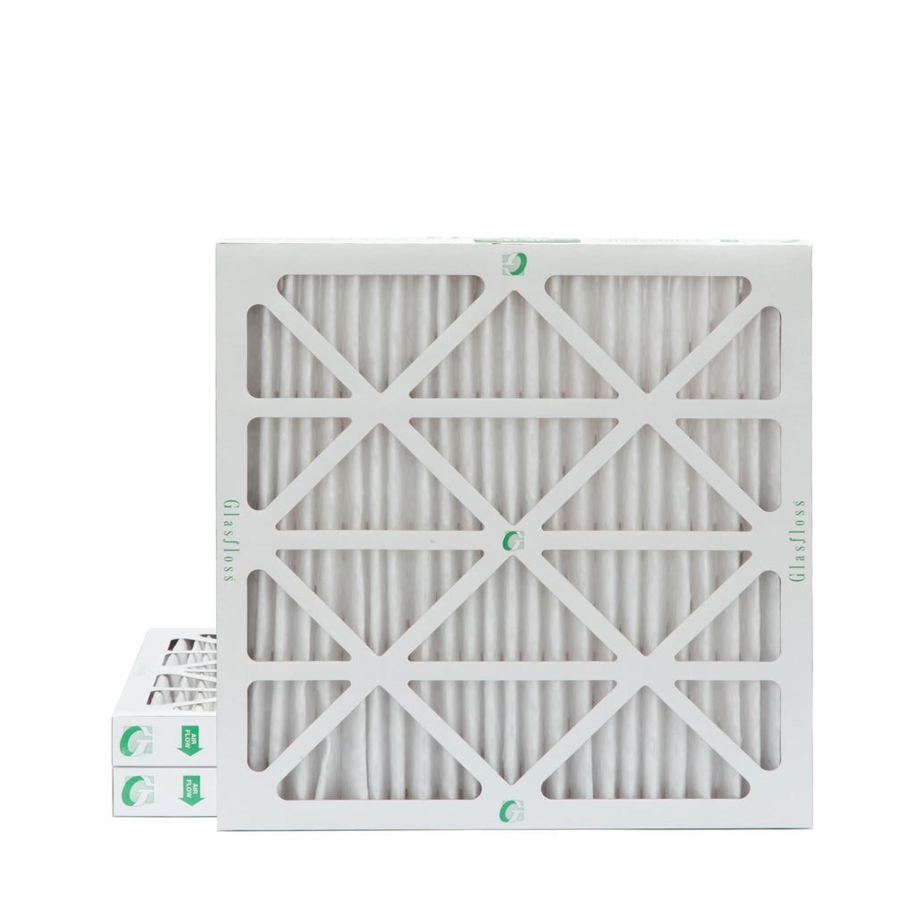 Glasfloss. 2" of Inch Air Filters 1-3/4 x Actual dimension: 11-1/2 MERV 10 11-1/2 Pack 3 Pleated x 12x12x2 by
