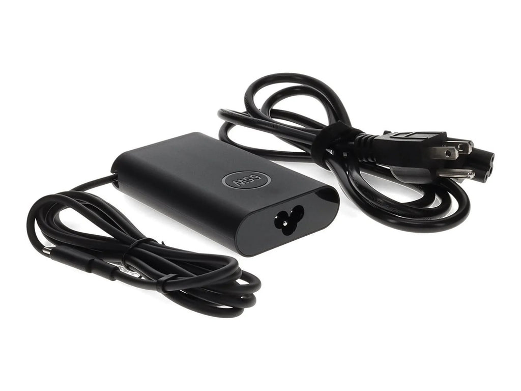 Addon - Power Adapter - 65 Watt - Black - For Dell Chromebook 13 3380; Latitude 13 3380, 5289 2-In-1, 52Xx 2-In-1, 7212, 7389 2-In-1