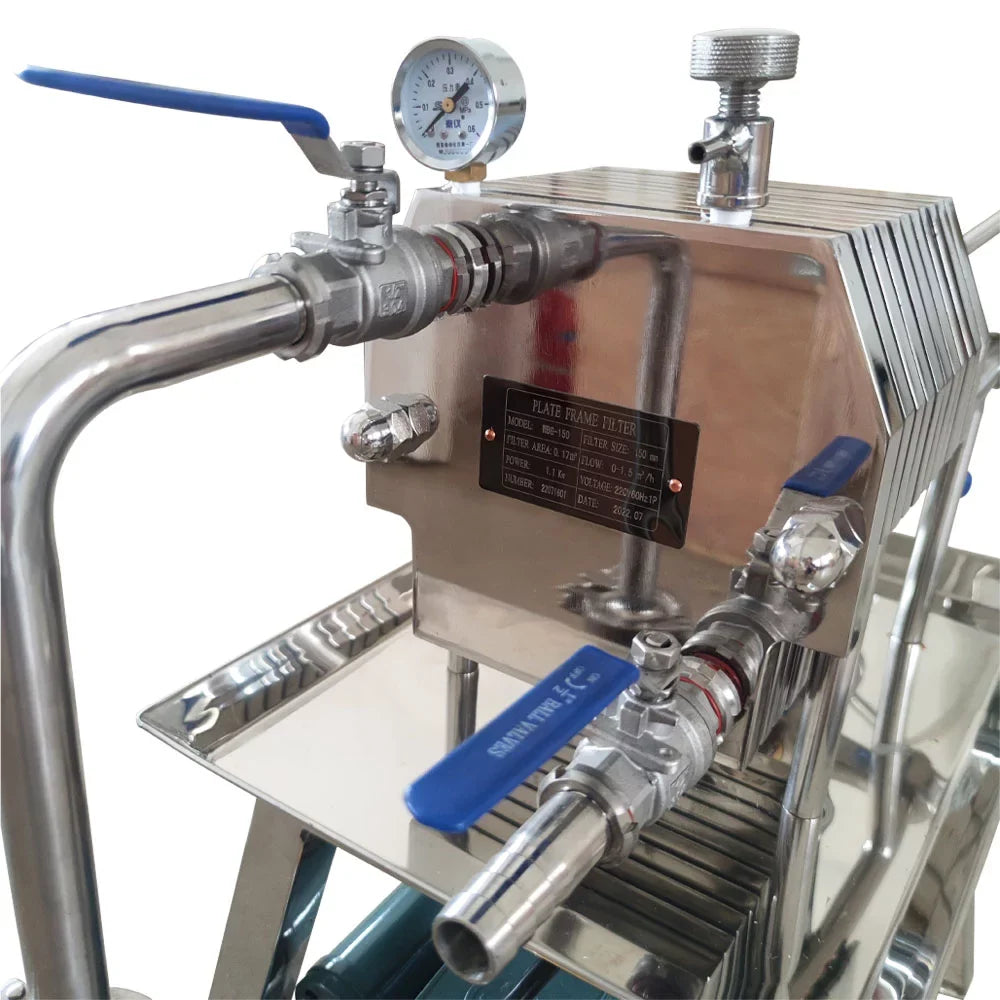 Filter Plate Filter Filter FT150 Frame Slag Pressure Beer Machine 10 220V Filtration Steel layer Press Stainless