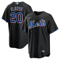 Men'S Nike Pete Alonso Black New York Mets 2022 Alternate Replica Player Jersey