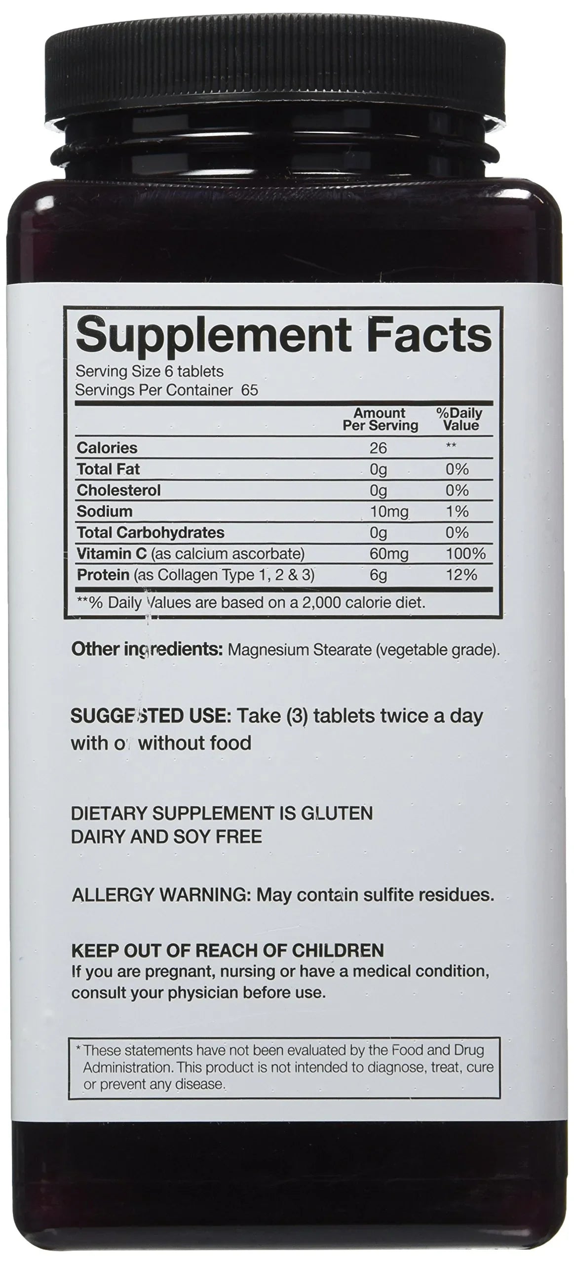 Tablets Advanced Collagen 390 Youtheory ct Formula -