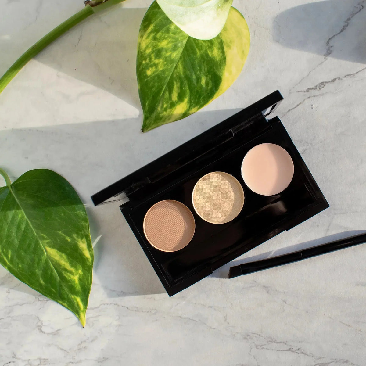 Colors Makeup-Street 6.2g 3 Hazel Free Brow Pro Vegan Matte Texture Palette - Eye Paraben