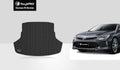 Toughpro - Trunk Mat Compatible With Toyota Camry - All Weather Heavy Duty (Made In Usa) - Black Rubber - 2019 (Not For Hybrid - Non-Plug-In Standard)