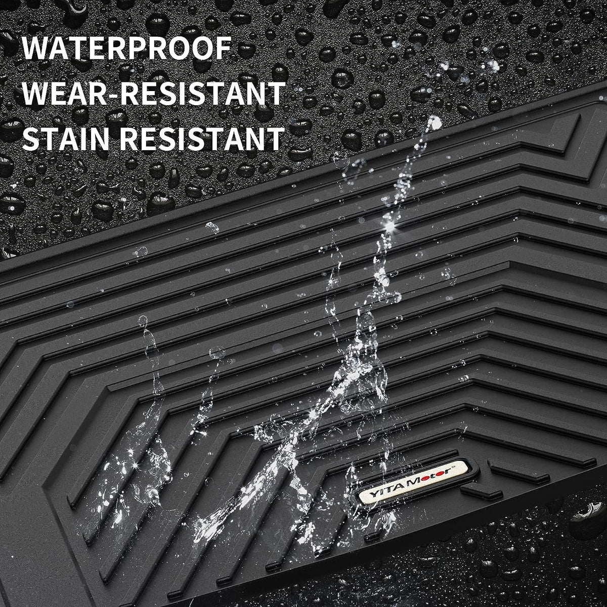 3D Mats Black Season TPE Floor for 2019-2023 Rear Rubber Liner Ledkingdomus All Trunk Cargo RAV4