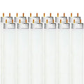 Luxrite F32T8/850 32W 48 Inch T8 Fluorescent Tube Lamp Bulb, 5000K Bright White, 2800 Lumens, G13 Medium Bi-Pin Base, Lr20734, 12-Pack