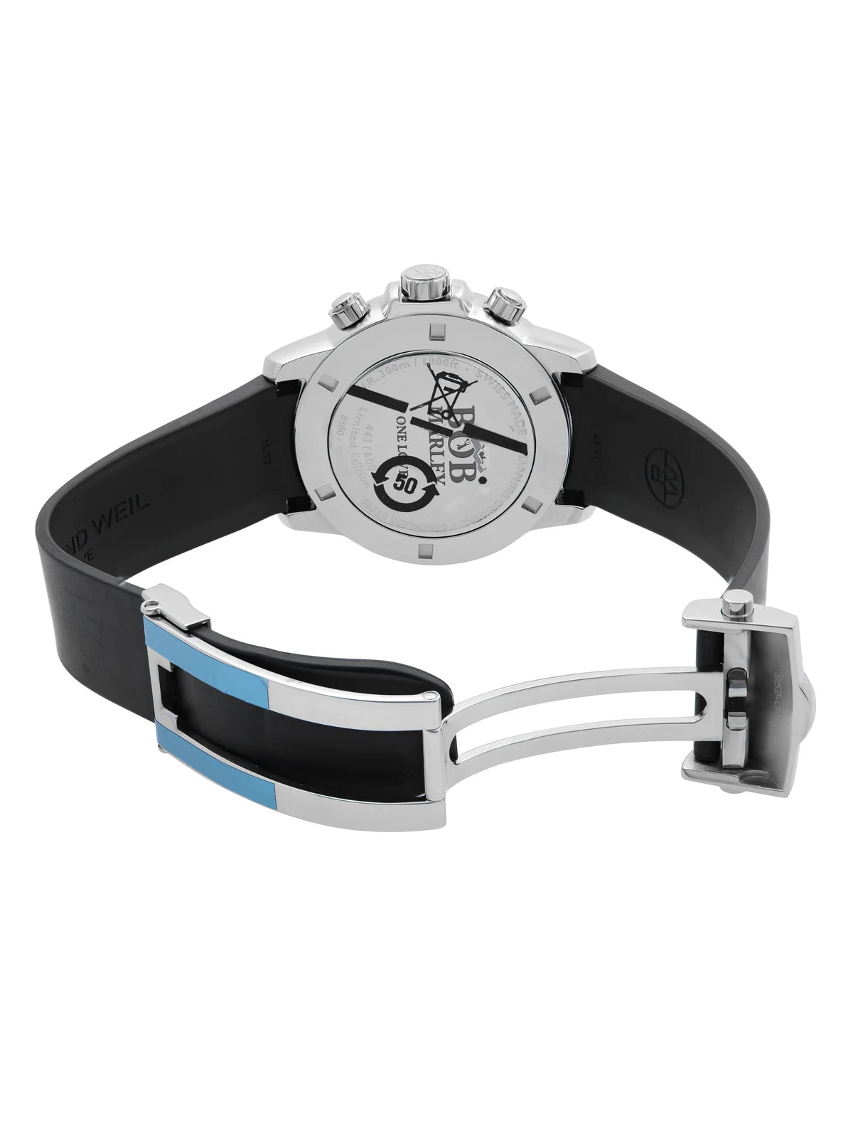 Bob Edition Mens 8560-SR1-BMY17 Quartz Watch Tango Marley Steel Weil Raymond 300