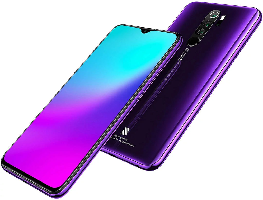 G0370WW 128GB Purple Pro GSM G90 Unlocked Smartphone Android BLU - Haze