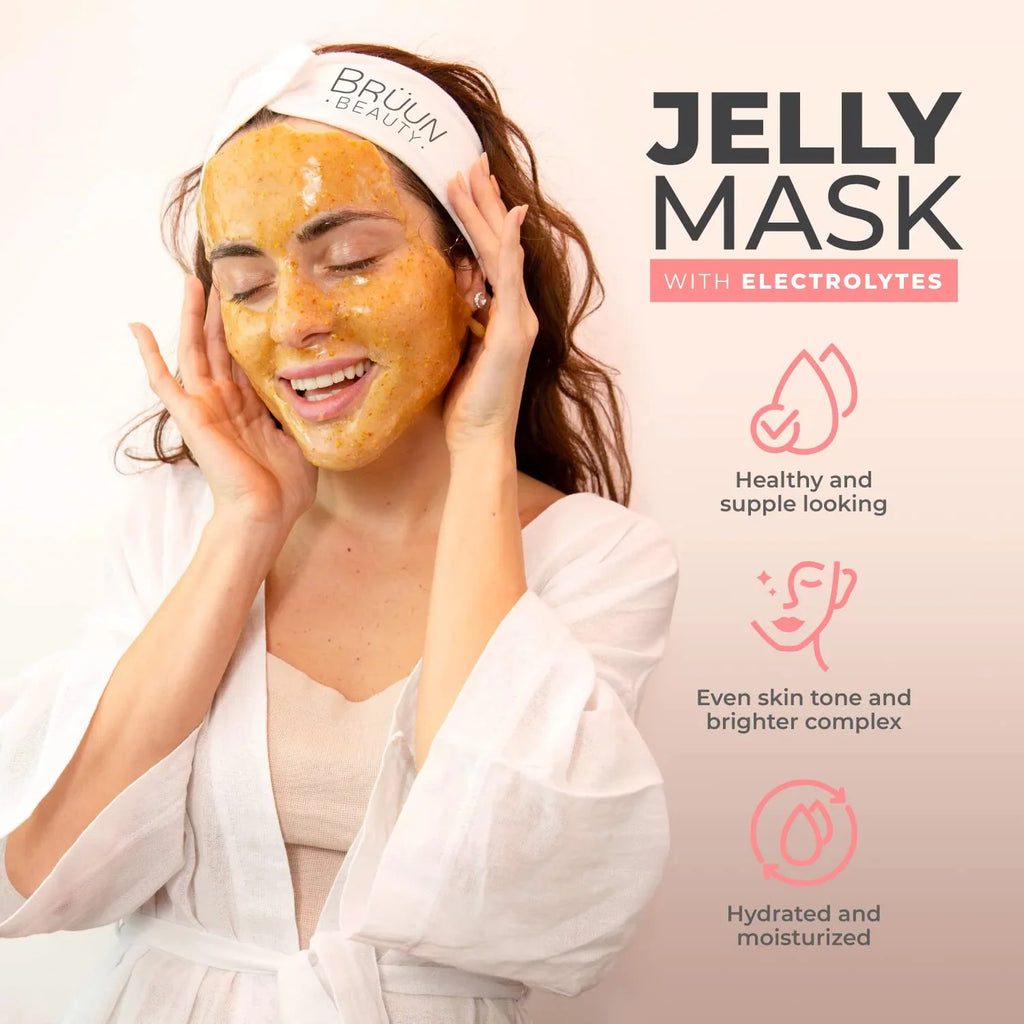 BRÜUN 23 Jar Jelly Set Care Sea Jar fl Spa | Moisturizing Face Skin oz Mask Gel Mask Mask Care Mud Rubber Peel-Off