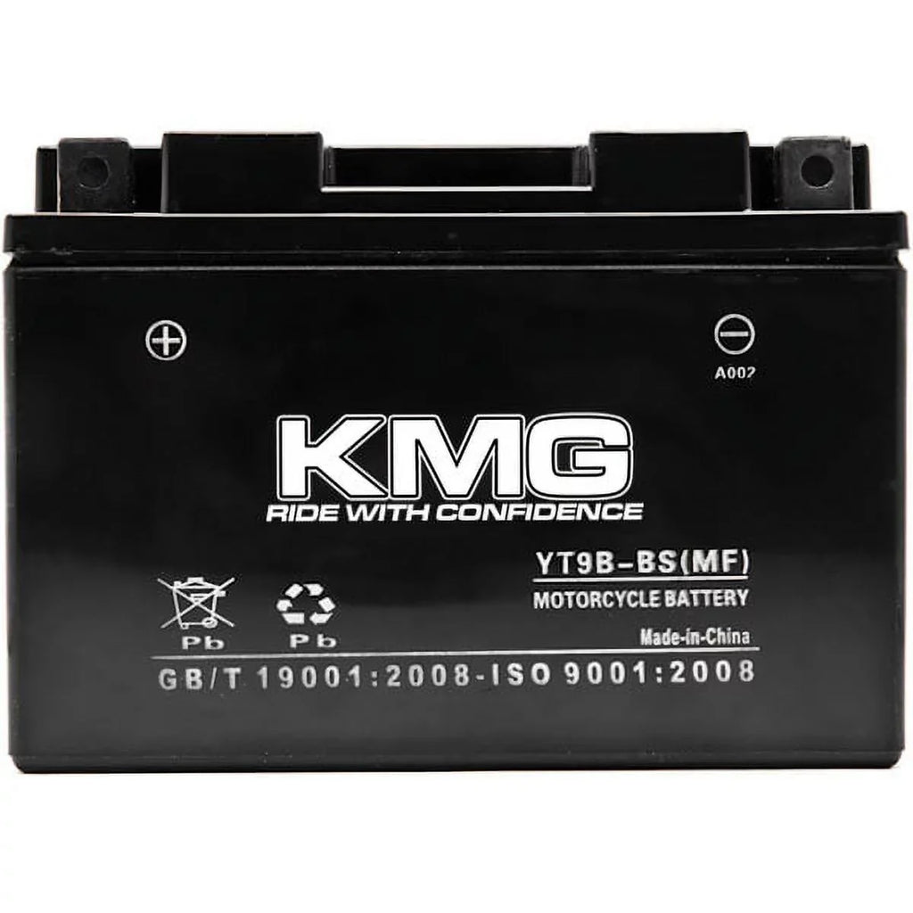 Scooter KMG Watercraft High Free ATV SMF Battery Powersport Sealed Motorcycle YT9B-BS Maintenance OEM Performance Replacement 12V Snowmobile
