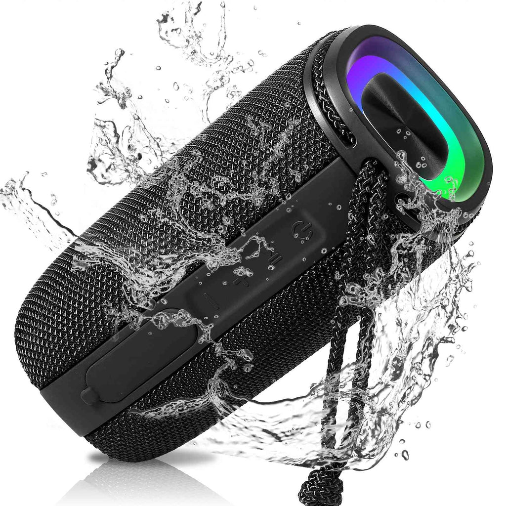 '- Speaker, Wireless Punchy UrbanX Pairing, Speakers for Waterproof LG Speaker Bass, with Bluetooth Black BT5.3, Portable X808 True Sound Surround HD W41+ 360° IPX5