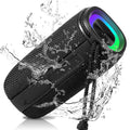 '- Speaker, Wireless Punchy UrbanX Pairing, Speakers for Waterproof LG Speaker Bass, with Bluetooth Black BT5.3, Portable X808 True Sound Surround HD W41+ 360° IPX5