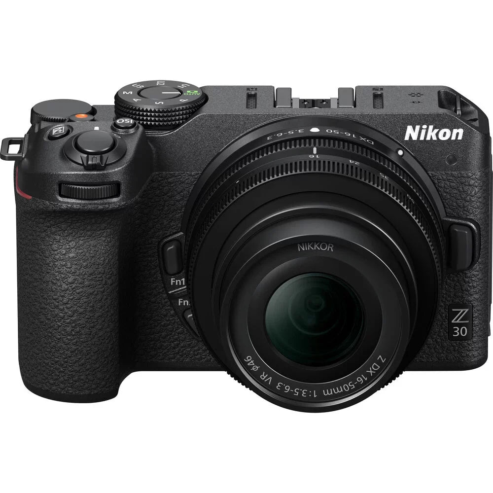 VR Card Nikon Mirrorless Bundle 32GB Zoom + with + Camera ZeeTech Z30 + Tripod Case Accessory + SanDisk 16-50mm Lens NIKKOR