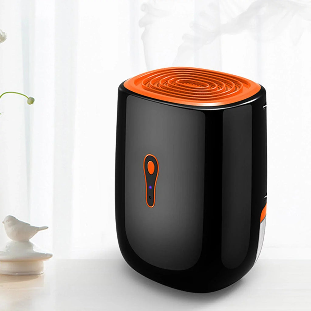 Portable Dehumidifier Air Dryer Silent Compact For Bedroom Basements Kitchen