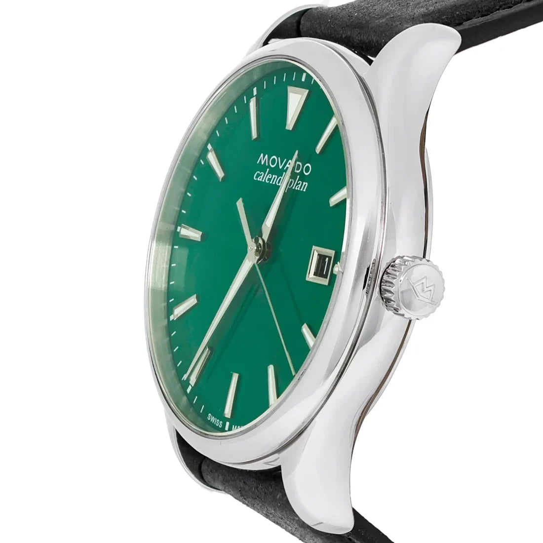 3650156 Quartz Watch Movado Green Heritage Men's Dial