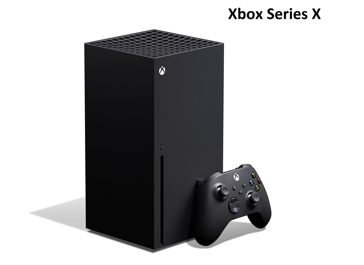 Tec Newest Microsoft- Xbox -Series- -X- Gaming Console - 1Tb Ssd Black With 3-Month Game Pass Bundle