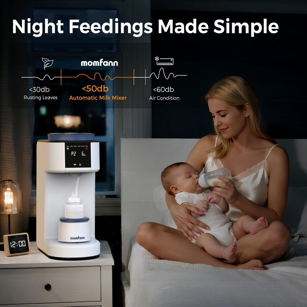 MOMFANN Auto Baby Formula Maker, Fast Formula Dispenser for Instantly Mix