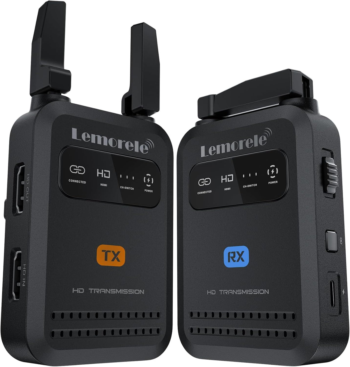 Lemorele Wireless HDMI Transmitter Receiver 1080P 50ms Low Latency 656ft