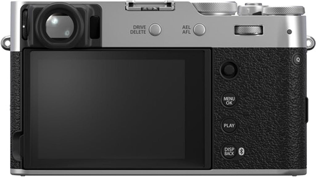 FUJIFILM X100VI Digital Camera (Silver) + 64GB Memory + Stabilizing Grip + Software Pack +More (Value Bundle)