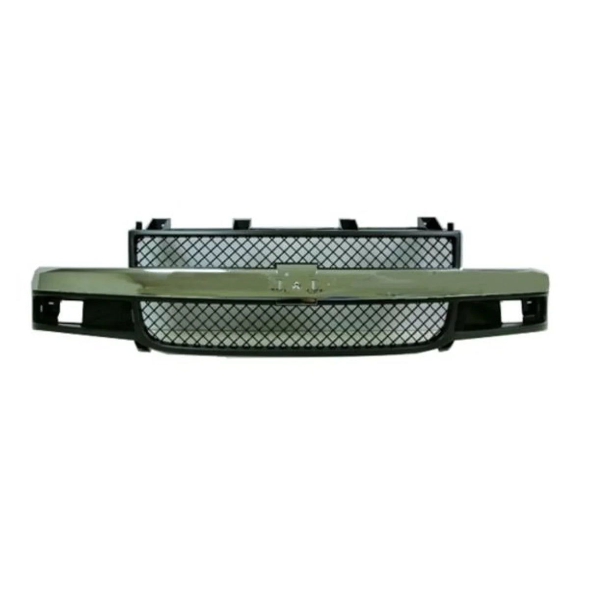 Replacement Standard 2003-2022 Front Grille, New Chevrolet Fits KAI Van Express