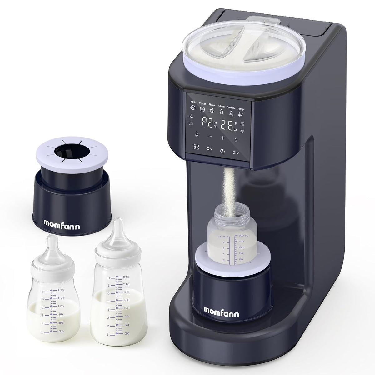 MOMFANN Auto Baby Formula Maker, Fast Formula Dispenser for Instantly Mix