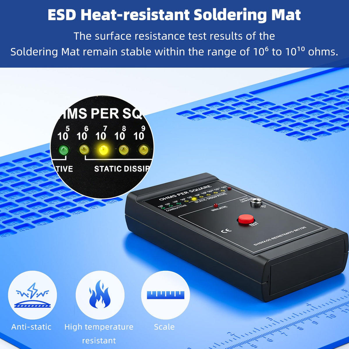 Andonstar 4K 60FPS 10.1" HDMI Digital Microscope for Soldering, Coin
