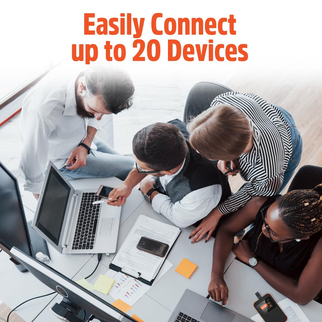 Solis Go, Mobile WiFi Hotspot & Powerbank with 1GB/Monthly + 30GB Data