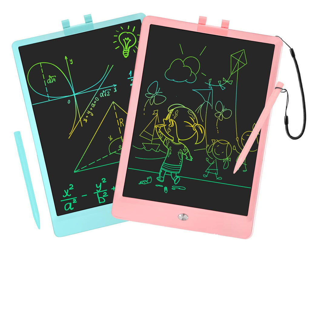LCD Writing Tablet for Kids 10 Inch Reusable Drawing Tablets for Kids Colorful Writing Board Electronic Drawing Board Educational and Learning Toys for 2-4 Year Old Boys