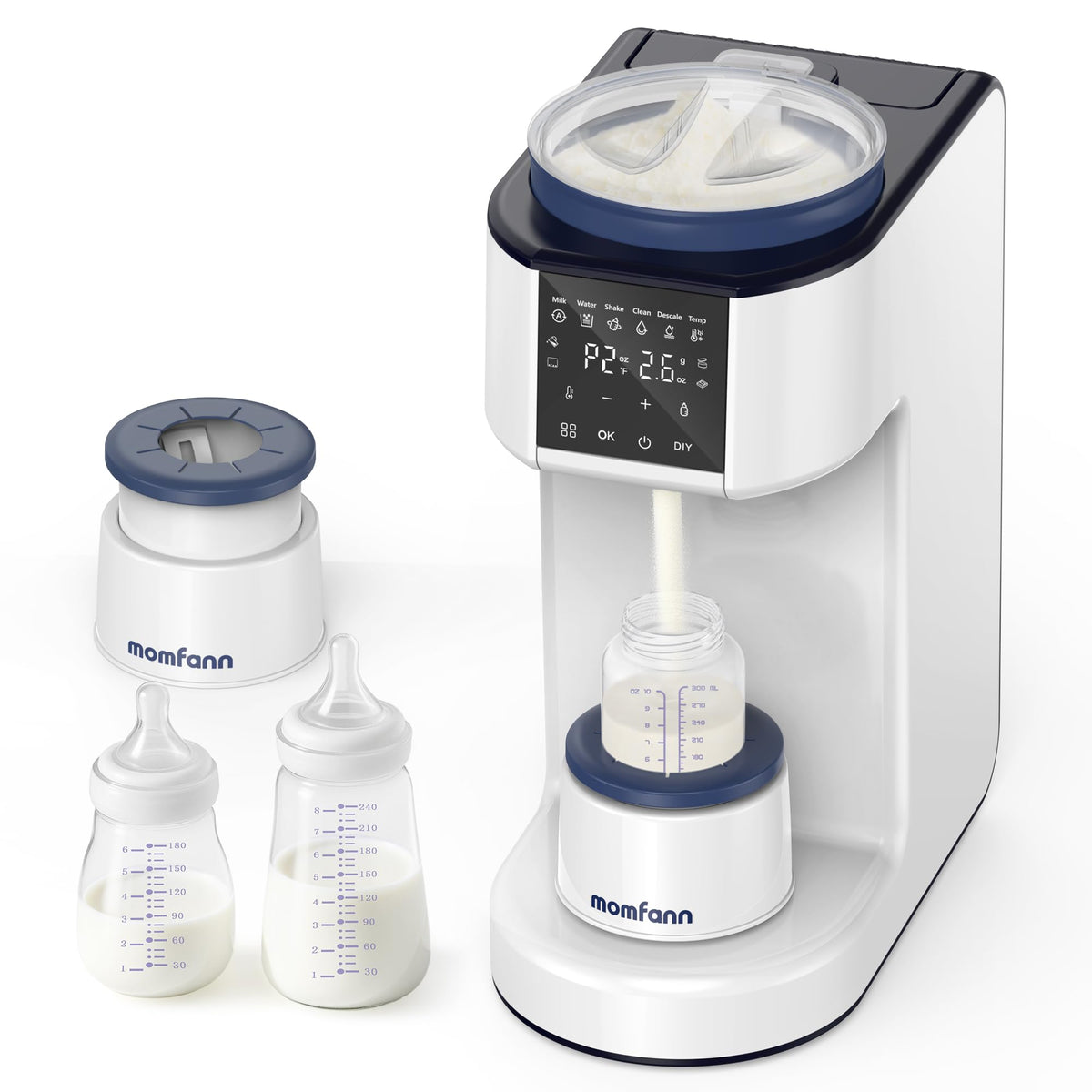 MOMFANN Auto Baby Formula Maker, Fast Formula Dispenser for Instantly Mix