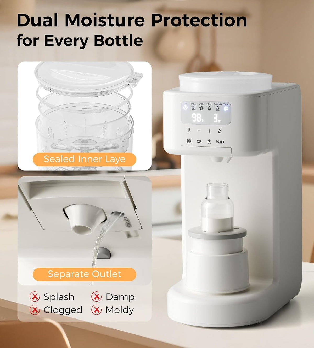 HEYAXA Advanced Formula Dispenser Machine (White)
