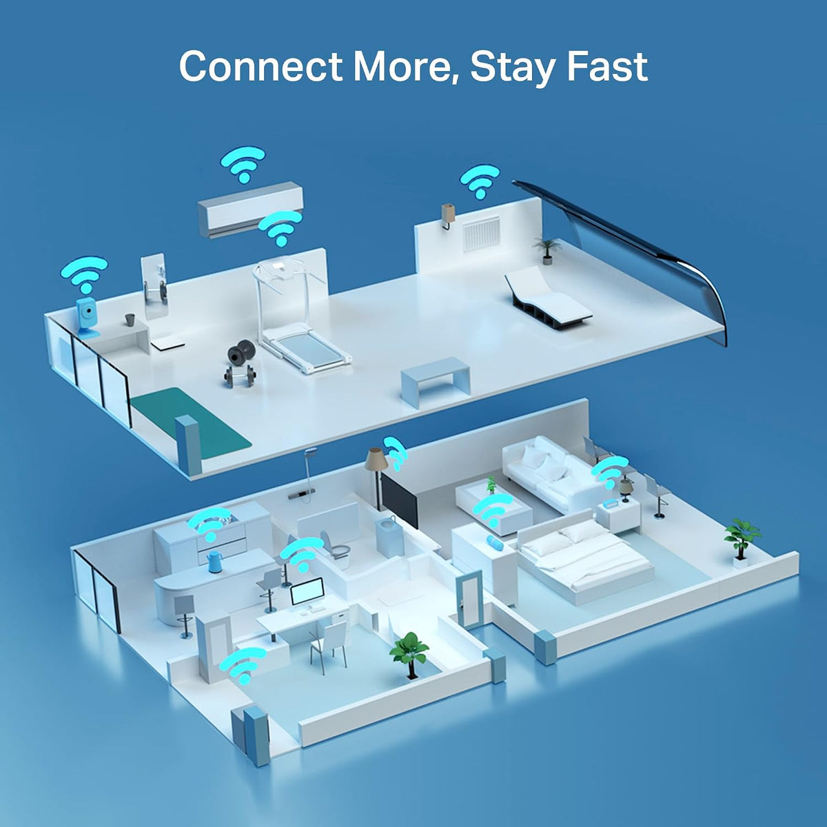 TP-Link AXE5400 Tri-Band WiFi 6E Router, 2025 PCMag Editors' Choice