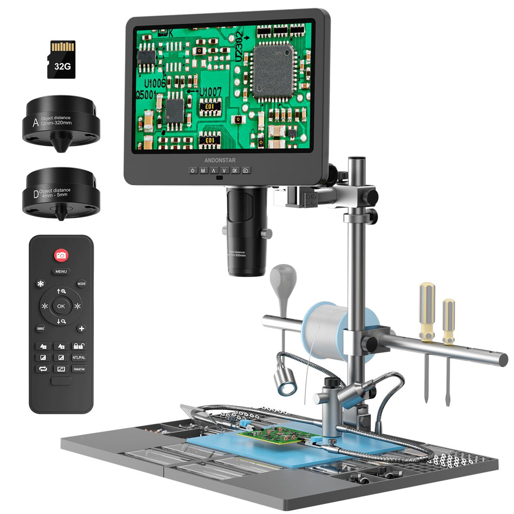 Andonstar AD246S-M Plus 2160P 7'' HDMI Soldering Digital Microscope